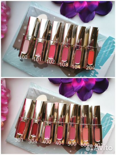 Лаковые помады и тинты Loreal, Nyx, A'pieu