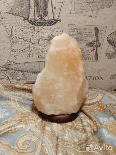 Лампа с гималайской солью