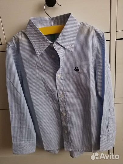 Рубашка benetton на мальчика