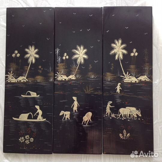 Винтажпанно Вьетнам 70 год