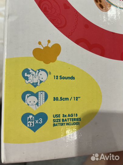 Кукла пупс младенец Новая 30 см, озвуч