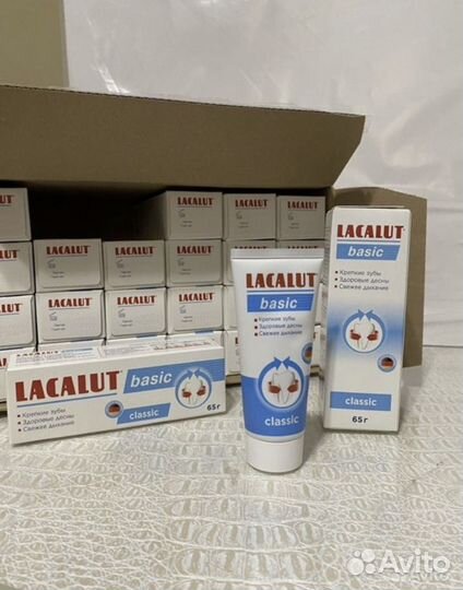 Зубная паста lacalut