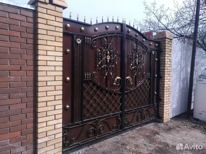 Кованые ворота