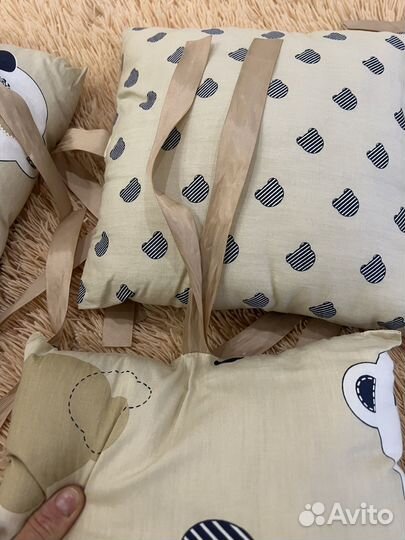 Бортики в детскую кроватку