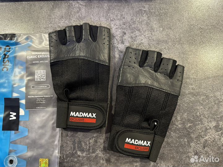 Спортивные перчатки MadMax. Мужские Новые L XL