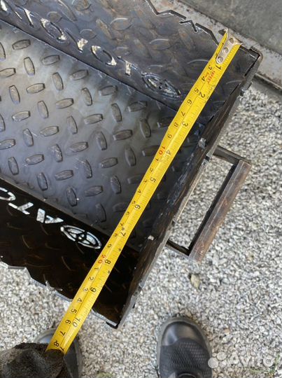 Мангал 3мм, логотип тойота