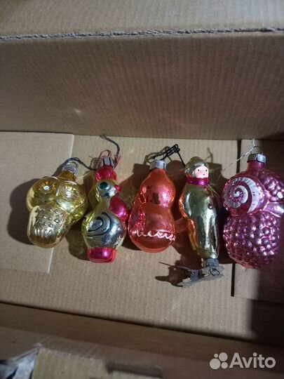 Новогодние игрушки СССР советские