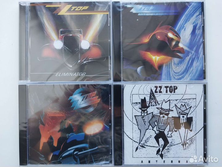 CD диски ZZ Top, Lynyrd Skynyrd