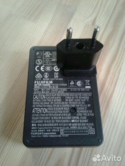 Fujifilm BC-45W зарядка для аккумуляторов