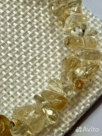 Браслет из цитрина