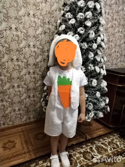 Новогодний костюм для девочки 98 104