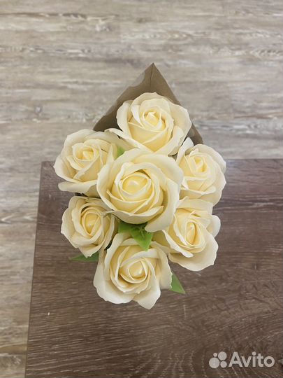 Букет из мыла ручной работы