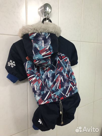 Утепленный комбинезон для собак