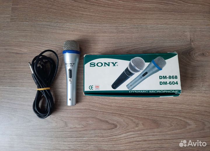 Микрофон для караоке Sony