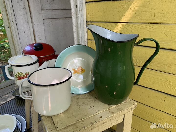 Посуда эмалированная СССР