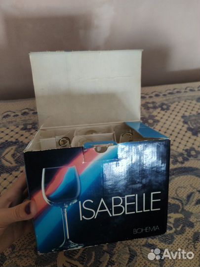 Бокалы Bohemia Isabelle Винтаж 60ml