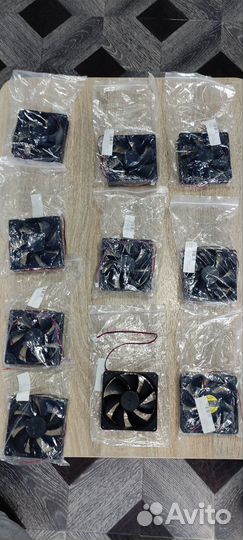 Кулер вентилятор 65cfm 92х92х25 12В 2Pin