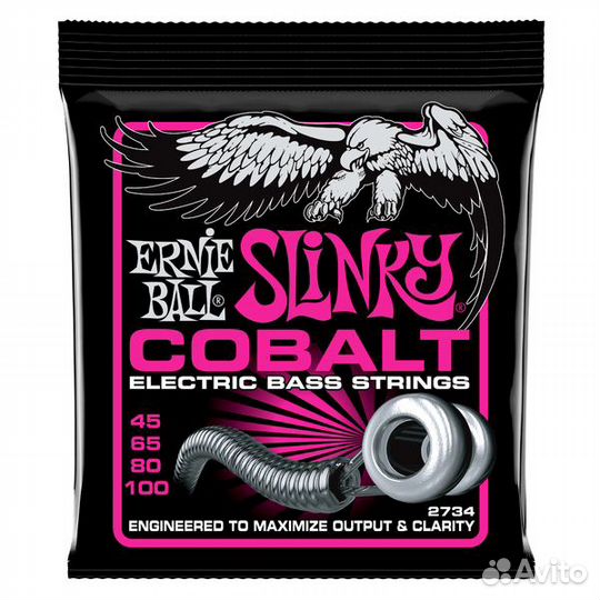 Струны для бас-гитары Ernie Ball 2734