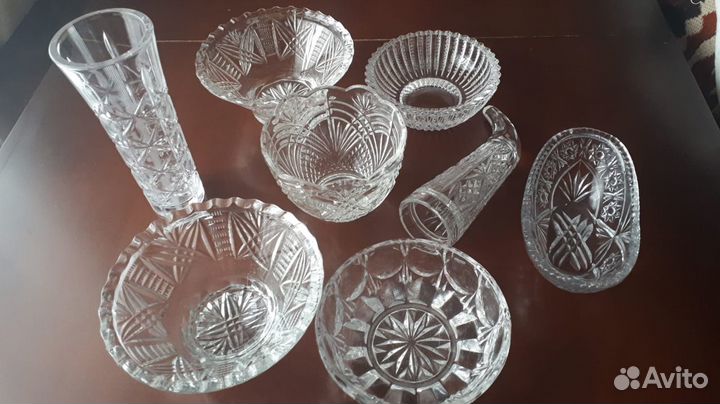 Ваза хрустальная СССР