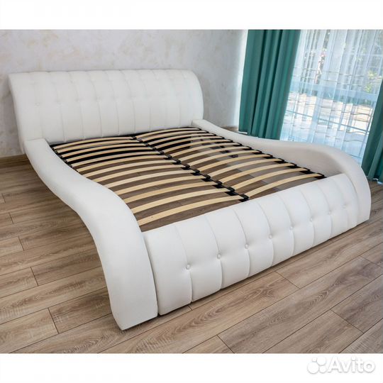 Кровать 180х200 белая Мадрид