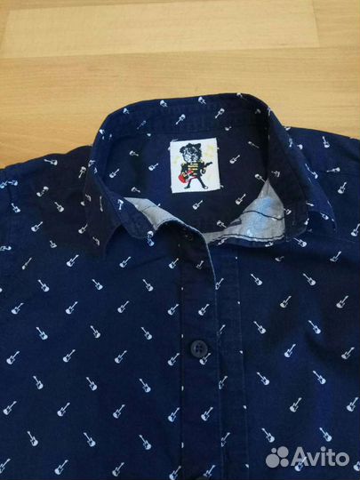 Нарядная рубашка 7-8 лет Англия