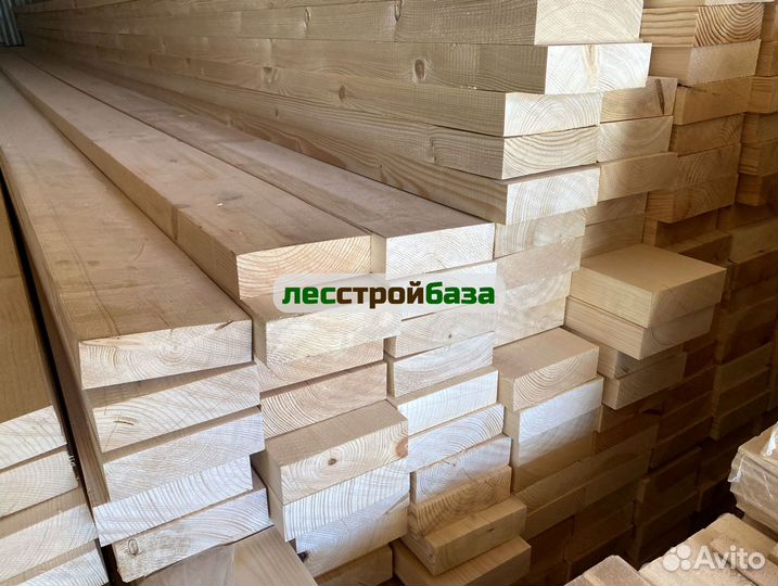 Доска сухая строганная