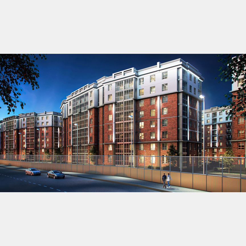 2-к. квартира, 64,5 м², 2/8 эт.