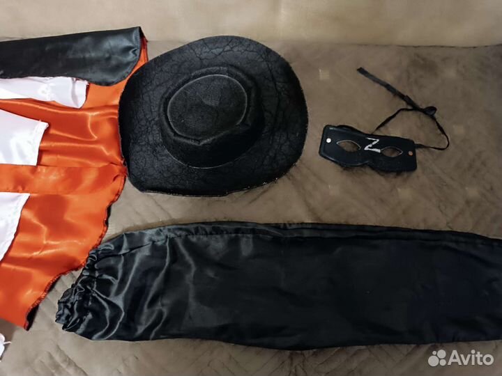 Костюм Зорро рост 116-122