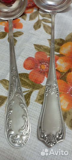 Половник мельхиор СССР Киев, Старое Пламя