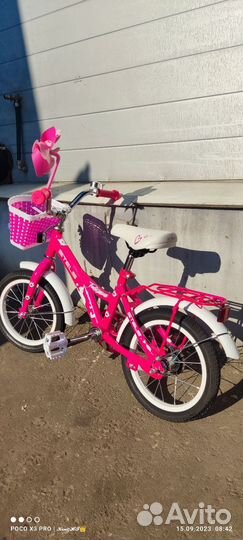 Детский велосипед для девочек stels talisman 14