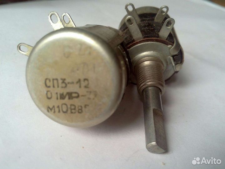 Резисторы переменные, подстроечные, фото