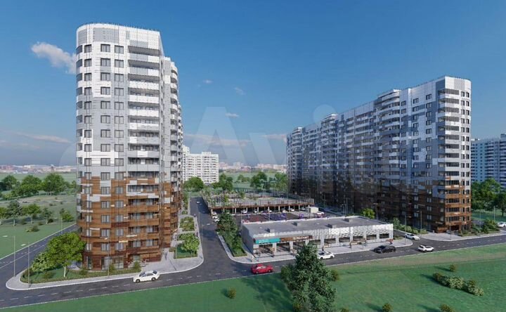 Квартира-студия, 22,7 м², 5/16 эт.