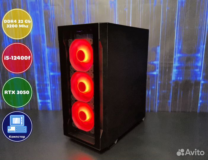 Системный блок i5-RTX3050-32DDR4-UHL2975836140-B760