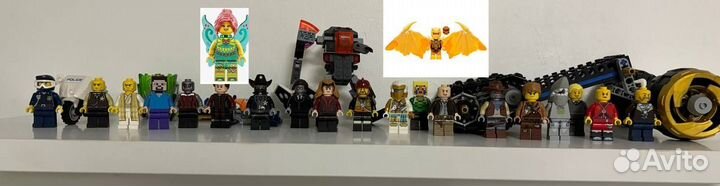 Lego minifigures лот