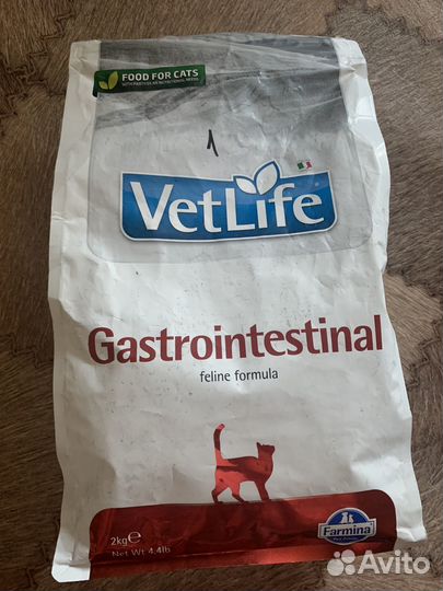 Сухой корм для кошек гастро