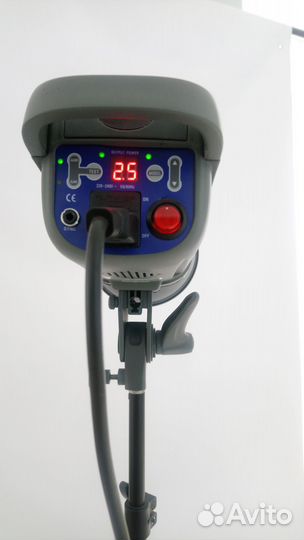 Студийная вспышка Visico + стойка + синхронизатор