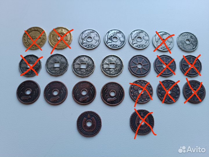 Монеты Магнит и Пятёрочка (обмен)