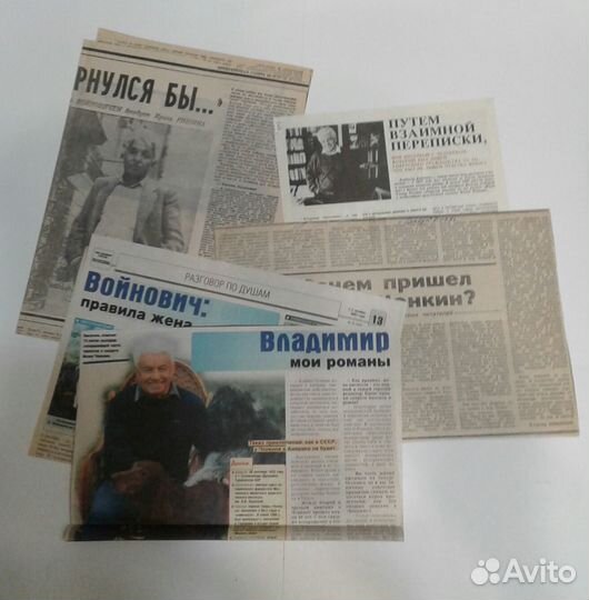 6 Подборки материалов о писателях