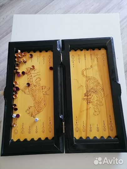 Нарды деревянные