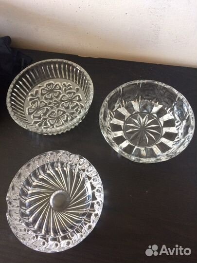 Хрусталь пепельницы