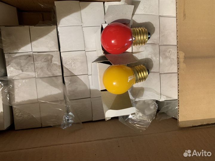Лампы накаливания 10вт 20 штук
