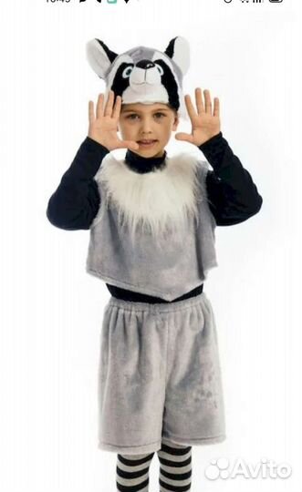 Костюм Крошки- енота 110- 122 рост