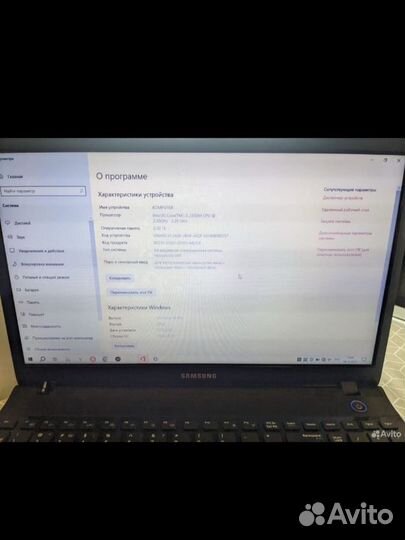 Ноутбук Samsung i3/8gb/ssd480/gt 520mx