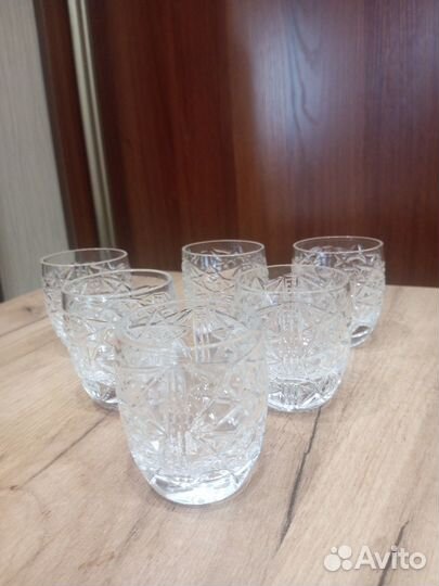Хрустальные стопки. СССР