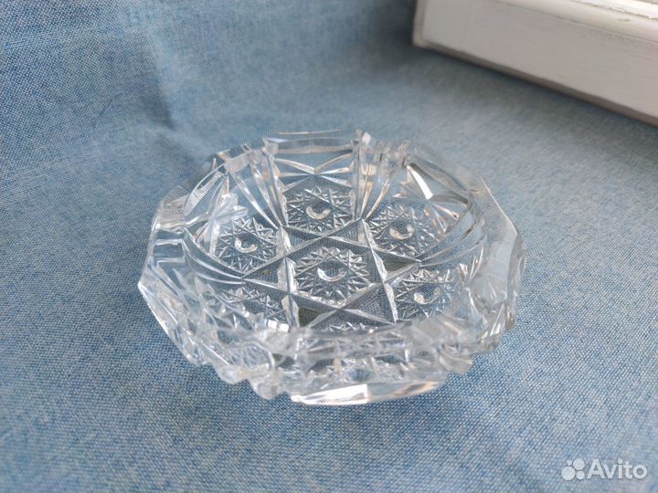 Хрустальная пепельница СССР