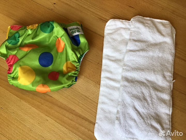 Многоразовый подгузник Mum's era новый 2 вкл