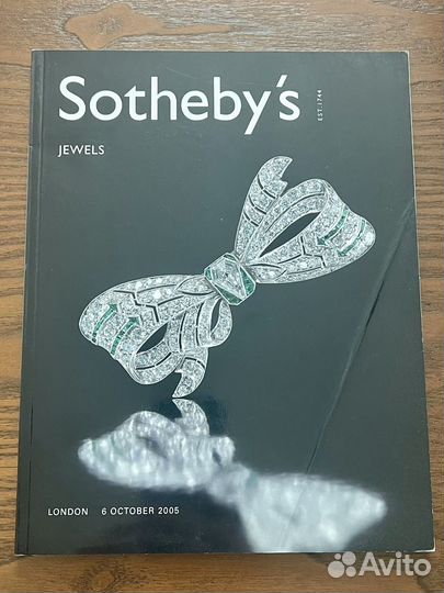 Каталог Sotheby's Jewels London 2005 журнал