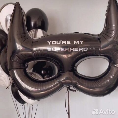 Набор шаров 11шт (код0079) Бэтмен