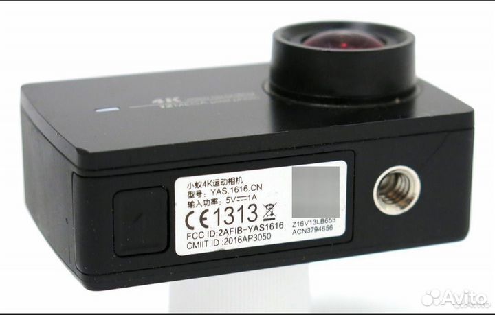 Экшн камера xiaomi yi 4k