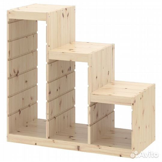 Стеллаж для игрушек IKEA труфаст бу с контейнерами